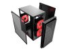 GEMBIRD CCC-FORNAX-950R Gaming design PC case 3 x 12 cm fans red