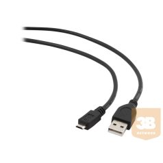   GEMBIRD CCP-mUSB2-AMBM-0.1M Gembird Micro-USB cable, 0.1m, black