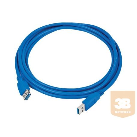 GEMBIRD CCP-USB3-AMAF-6 Gembird USB 3.0 A-A csatlakozó hosszabbító kábel, 1.8m
