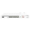 MIKROTIK Vezetékes Cloud Core Router 8x1000Mbps + 2x10Gbps SFP+, Redundáns, Rackes - CCR1036-8G-2S+EM