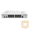 MIKROTIK Vezetékes Cloud Core Router 16x1000Mbps + 2x10Gbit SFP+, Fémházas, Rackes - CCR2004-16G-2S+PC