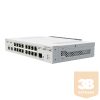 MIKROTIK Vezetékes Cloud Core Router 16x1000Mbps + 2x10Gbit SFP+, Fémházas, Rackes - CCR2004-16G-2S+PC