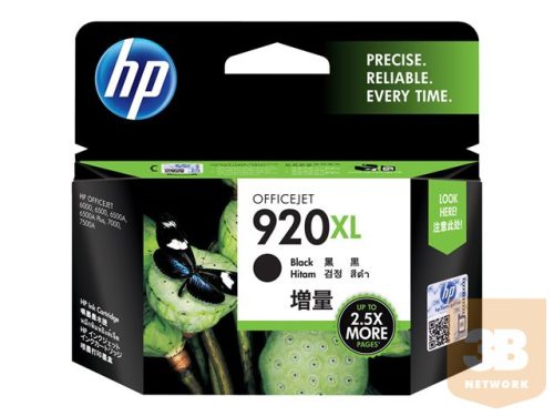 HP 920XL original ink cartridge black high capacity 1.200 pages 1-pack