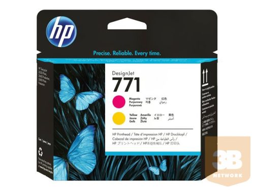 HP 771 original printhead CE018A magenta and yellow