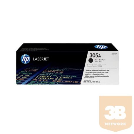 HP Toner 305A LJ Pro 300/400 M351 M375 M451 M475. fekete, 2200/oldal.