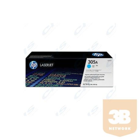 HP Toner 305A LJ Pro 300/400 M351 M375 M451 M475. cyan 2600/oldal.