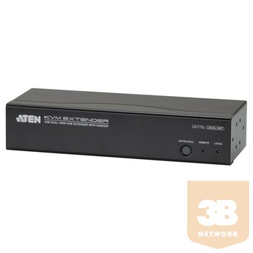 ATEN USB DUAL VIEW KVM EXTENDER CE775