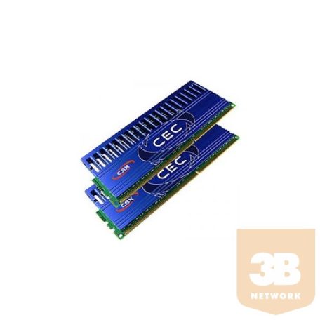 CSX Memória Desktop - 8GB Kit DDR3 (2x4GB, 1333Mhz, hűtőbordás, overclocking)