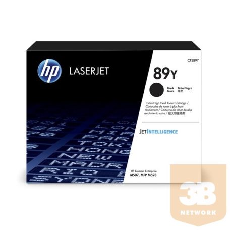 HP Toner (89Y) CF289Y fekete 20000/oldal M507/M528