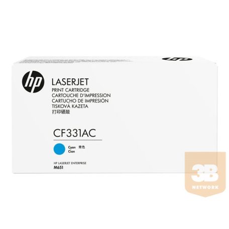 HP 654A original contract toner cartridge cyan standard capacity 15.000 pages 1-pack