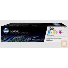 HP 126A Tri-pack CYM | Color LaserJet Pro CP1025