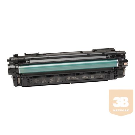 HP 655A Original LaserJet Toner Cartridge Cyan