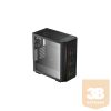 DeepCool Számítógépház - CG540 (fekete, ablakos, 3x12cm ventilátor, Mini-ITX / Mico-ATX / ATX / E-ATX, 2xUSB3.0)