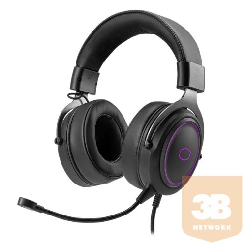 COOLER MASTER Vezetékes Fejhallgató CH-331 Gaming Headset, 7.1 hangzás, USB-s, Fekete