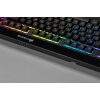 CORSAIR Vezeték Nélküli Billentyűzet Gaming, K57 RGB WIRELESS, 6 programozható billentyű, Csuklótámasz, US, fekete