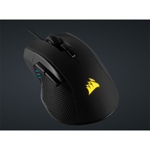 CORSAIR Vezetékes Egér Gaming, IRONCLAW RGB FPS/MOBA, 7 programozható gomb, RGB Világítás, 18000dpi, fekete