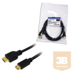 KAB LogiLink CH0023 HDMI - miniHDMI átalakító kábel - 2m