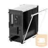 DeepCool Számítógépház - CH370 WH (fekete, ablakos, 1x12cm ventilátor, Mini-ITX / Mico-ATX / ATX / E-ATX, 2xUSB3.0)