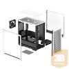 DeepCool Számítógépház - CH370 WH (fekete, ablakos, 1x12cm ventilátor, Mini-ITX / Mico-ATX / ATX / E-ATX, 2xUSB3.0)