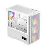 DeepCool Számítógépház - CH560 Digital WH (fehér, ablakos, 1x12cm venti, Mini-ITX / Mico-ATX / ATX / E-ATX, 2xUSB3.0)