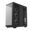 DeepCool Számítógépház - CH780 (fekete, ablakos, 3x140mm ventilátor, Mini-ITX / Mico-ATX / ATX / E-ATX, 4xUSB3.0)