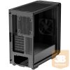 DeepCool Számítógépház - CK500  (fekete, ablakos, 3x12cm ventilátor, Mini-ITX / Mico-ATX / ATX / E-ATX, 2xUSB3.0 )