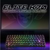 Spirit of Gamer Semi-mechanikus Billentyűzet - ELITE K70 (TKL, 85 gomb,, RGB LED,USB, anti-ghost, fekete, magyar)