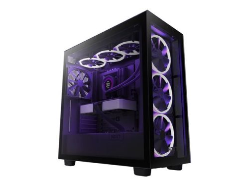 NZXT PC case H7 Elite RGB midi tower black