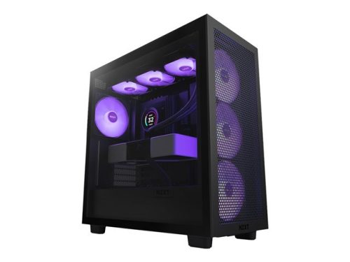 NZXT PC case H7 Flow RGB midi tower black