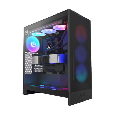 HÁZ NZXT Midi - H7 Flow RGB - Matt fekete - CM-H72FB-R1