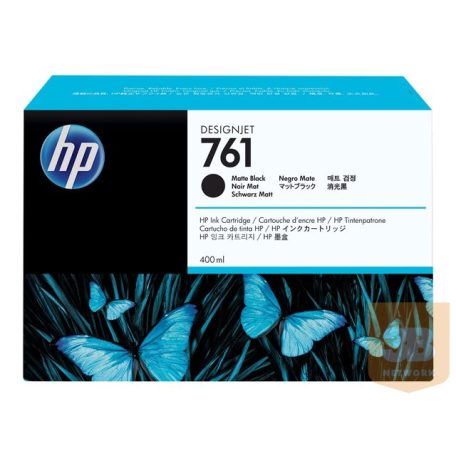 HP 761 original Ink cartridge CM991A matte black standard capacity 400ml 1-pack