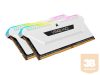 CORSAIR DDR4 16GB 2x8GB 3600Mhz DIMM CL18 VENGEANCE RGB PRO SL White 1.35V XMP 2.0