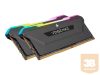 CORSAIR DDR4 16GB 2x8GB 3200MHz DIMM CL16 VENGEANCE RGB Pro SL Black 1.35V XMP 2.0