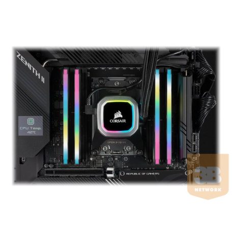 CORSAIR DDR4 32GB 2x16GB 3600MHz DIMM CL18 VENGEANCE RGB PRO SL Black 1.35V XMP 2.0