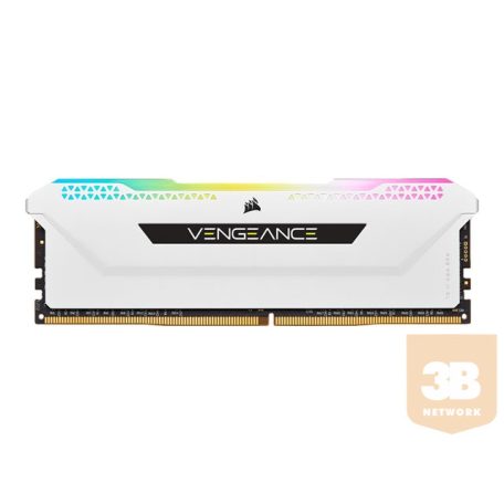 CORSAIR DDR4 32GB 2x16GB 3200MHz DIMM CL16 VENGEANCE RGB Pro SL White 1.35V XMP 2.0