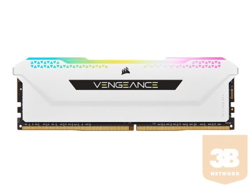 CORSAIR DDR4 32GB 2x16GB 3200MHz DIMM CL16 VENGEANCE RGB Pro SL White 1.35V XMP 2.0