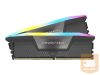 CORSAIR VENGEANCE RGB 32GB 2x16GB DDR5 6000MT/s DIMM Unbuffered 36-36-36-76 Std PMIC AMD EXPO Cool Grey Heatspreader Black PCB 1.35V