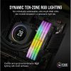 CORSAIR Memória VENGEANCE RGB DDR5 64GB 4800MHz CL32 INTEL (Kit of 2), fekete