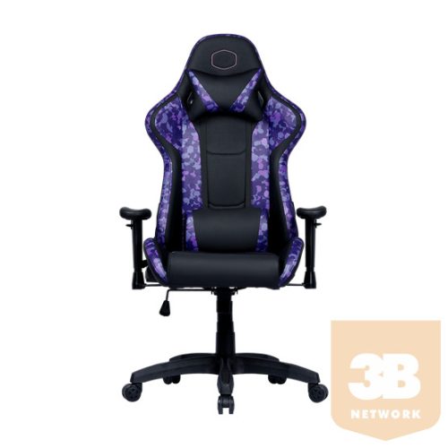 GCN Cooler Master Caliber R1S CAMO gaming szék - Lila