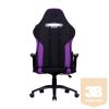 GCN Cooler Master Caliber R3 gaming szék - Fekete/lila