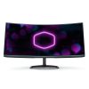 COOLER MASTER Ívelt VA Monitor Quantum Dot, 34" GM34-CW, 144Hz, UWQHD 3440x1440, FreeSync2, 2xHDMI2.0/1xDisplayport1.2