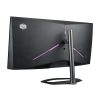 COOLER MASTER Ívelt VA Monitor Quantum Dot, 34" GM34-CW, 144Hz, UWQHD 3440x1440, FreeSync2, 2xHDMI2.0/1xDisplayport1.2