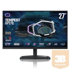   COOLER MASTER MiniLED Monitor 27" TEMPEST GP27Q, 2K WQHD 2560x1440, 2xHDMI2.0/1xDisplayport