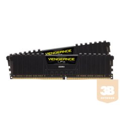   CORSAIR Vengeance LPX DDR4 16GB Kit 2x8GB 3000MHz 1.35V XMP2.0 Black Skylake