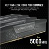 CORSAIR VENGEANCE 16GB 2x8GB DDR5 5200MT/s DIMM Unbuffered 40-40-40-77 1Gbx16 Std PMIC XMP 3.0 Black Heatspreader PCB 1.25V