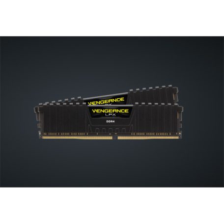 CORSAIR Memória VENGEANCE DDR4 32GB 3600MHz C18 LPX (Kit of 2), fekete