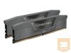 CORSAIR VENGEANCE 32GB 2x16GB DDR5 5600MT/s DIMM Unbuffered 36-36-36-76 Std PMIC AMD EXPO Cool Grey Heatspreader Black PCB 1.25V