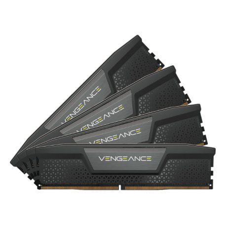 CORSAIR Memória VENGEANCE DDR5 96GB 6400MHz CL32 INTEL (Kit of 4), fekete