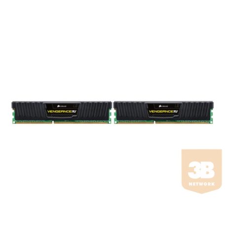 CORSAIR DDR3 1600MHz 16GB 2x240 Dimm Unbuffered 9-9-9-24 Vengeance Low Profile Heatspreader Core i7 Core i5 Dual Channel 1.5V