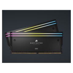   CORSAIR Memória DOMINATOR TITANIUM RGB DDR5 32GB 4800MHz CL32, INTEL (Kit of 2), fekete
